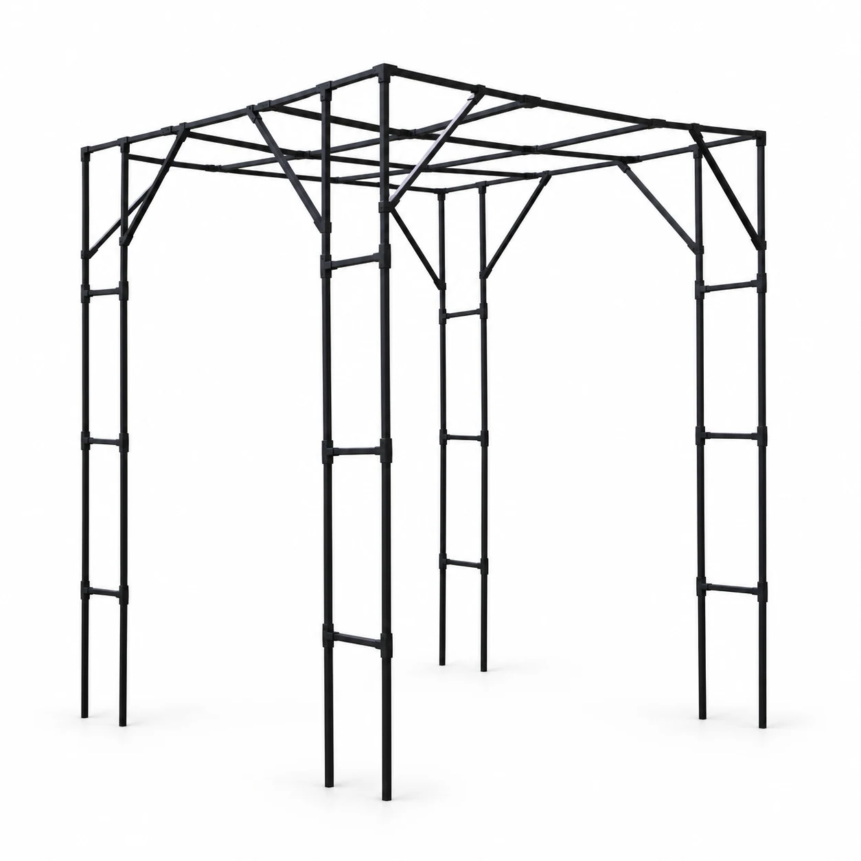 Double-leg grapevine trellis