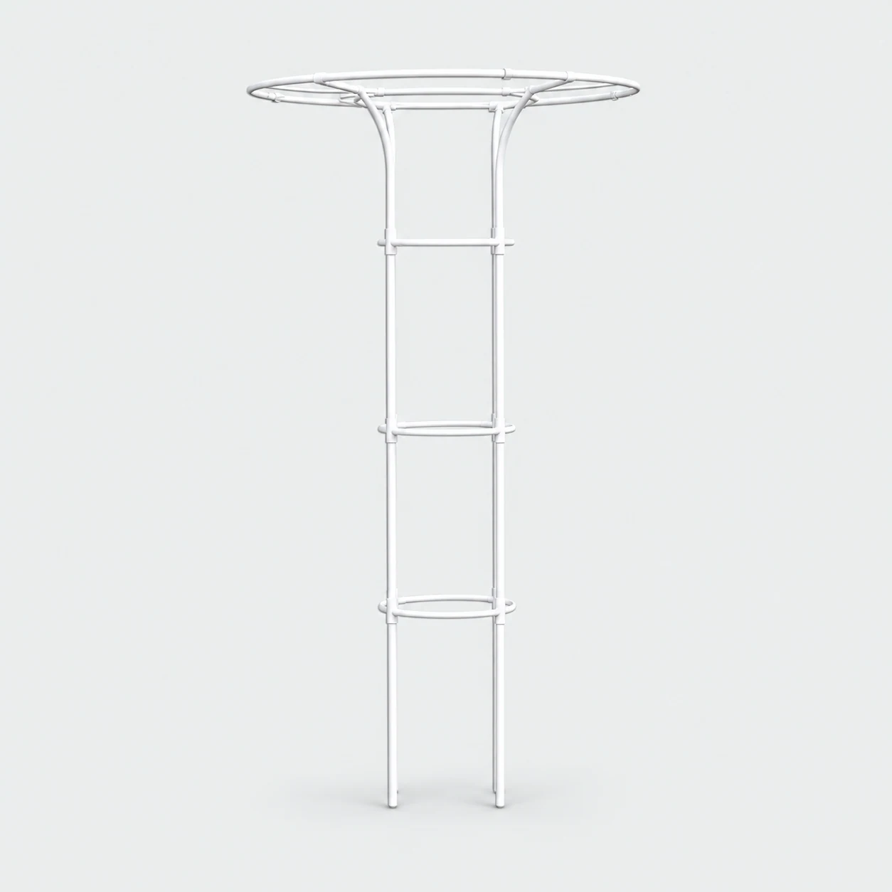 Double-circle umbrella-shaped flower stand