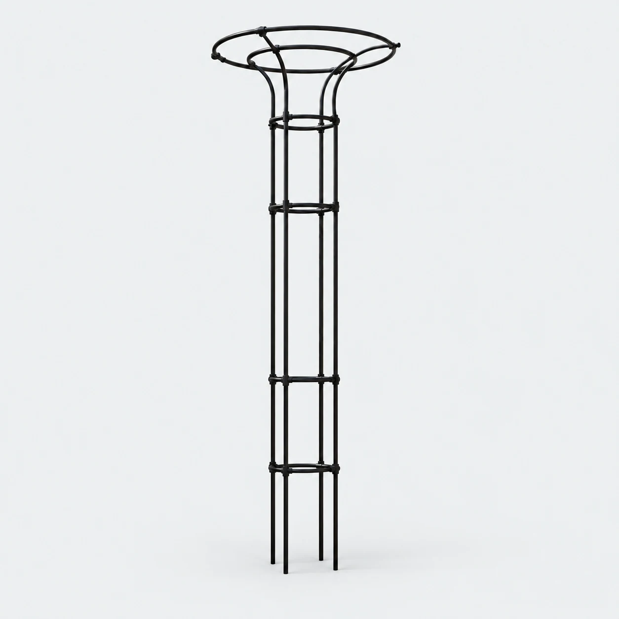 Bold umbrella-shaped flower stand
