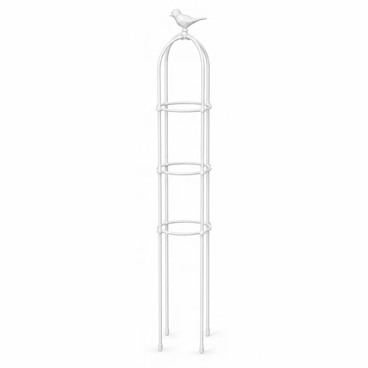 Bird-themed rose flower shelf
