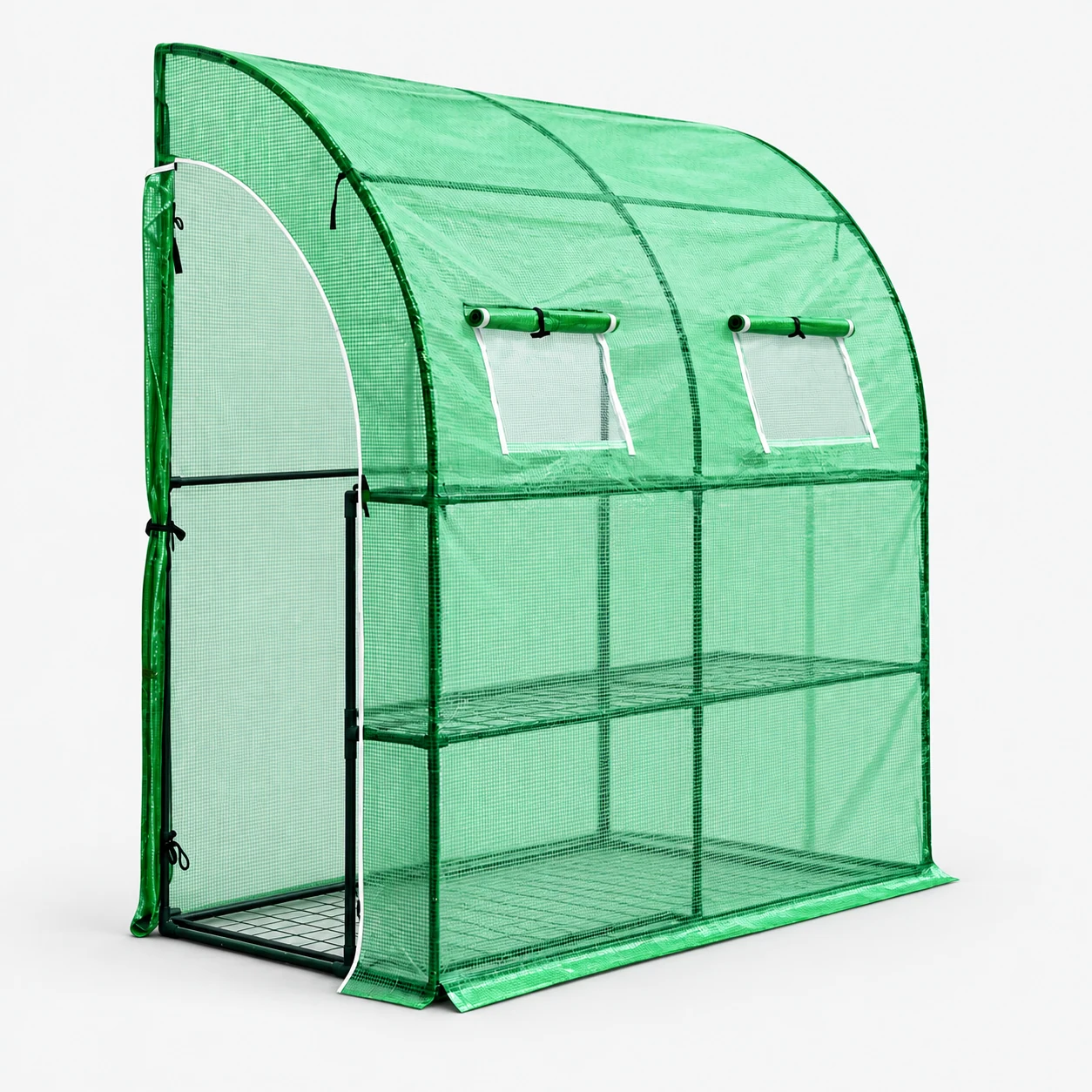 Wall-warmed shed