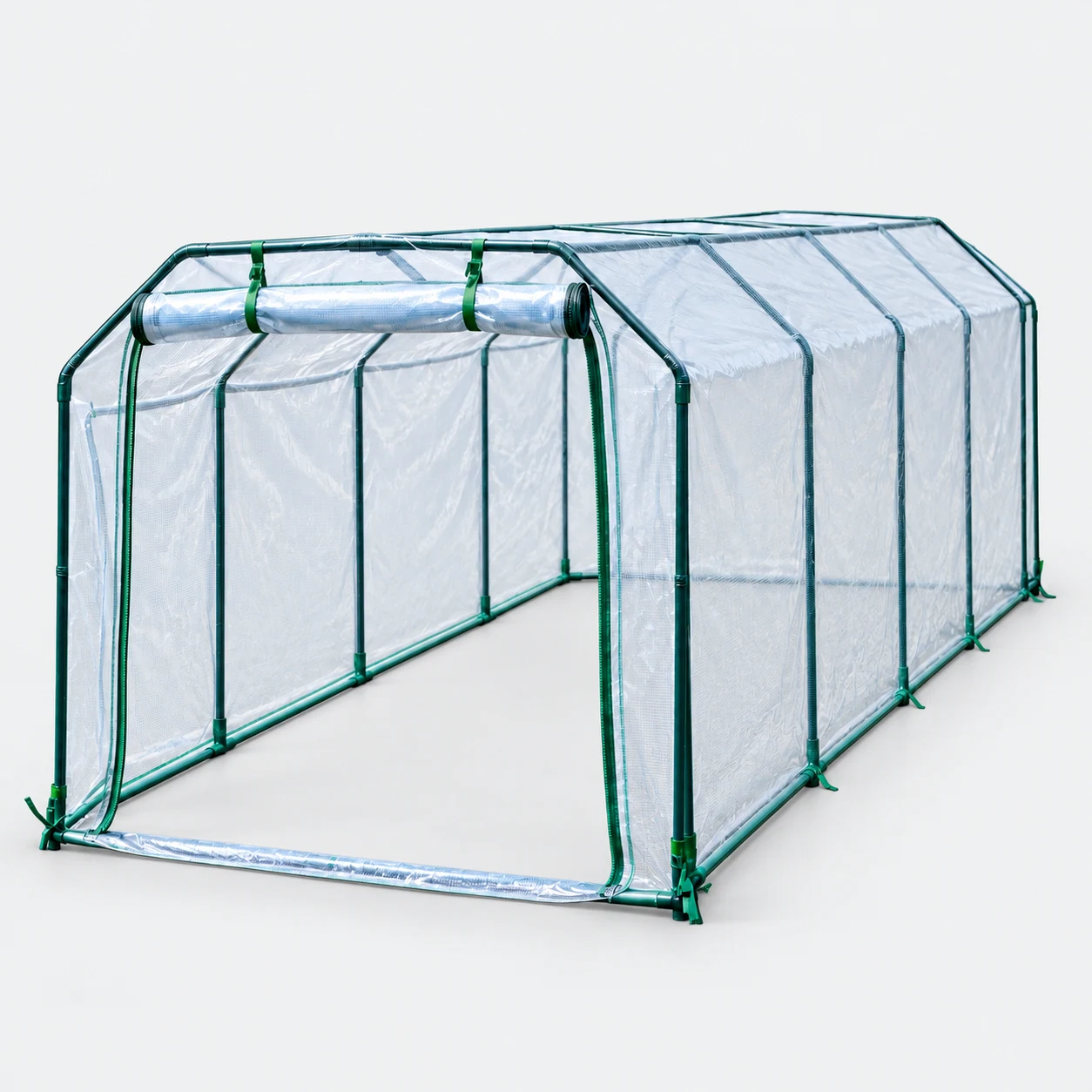 Trapezoidal insulated shed
