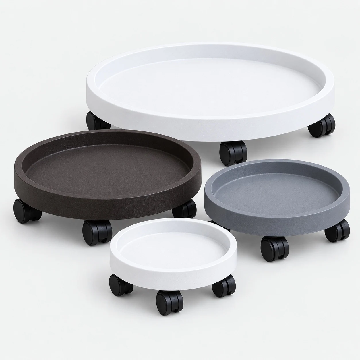 Reinforced Round Plant Caddy
