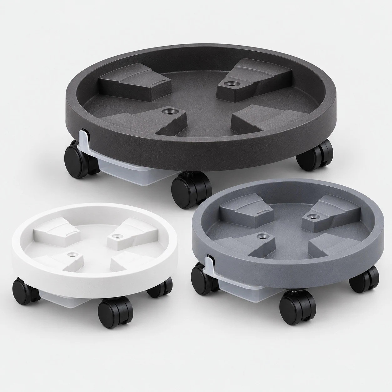 Reinforced Plant Caddy with Drainage Drawer