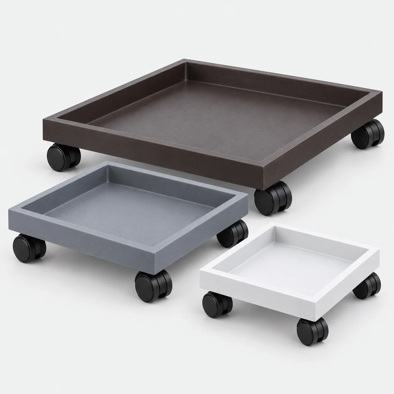 Reinforced Square Plant Caddy