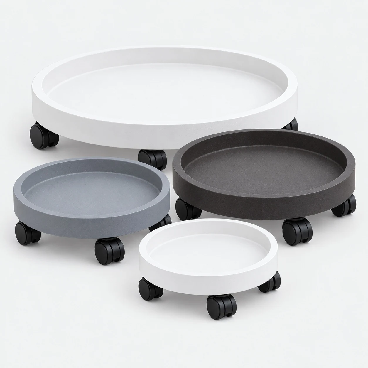 Yixiu Reinforced Round Plant Caddy