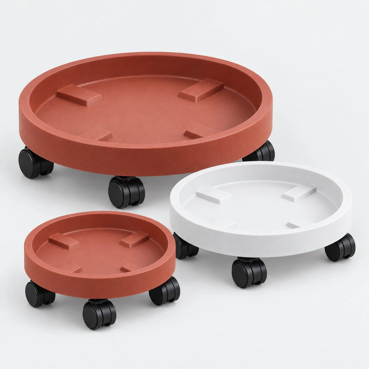 Yixiu Grooved Plant Caddy